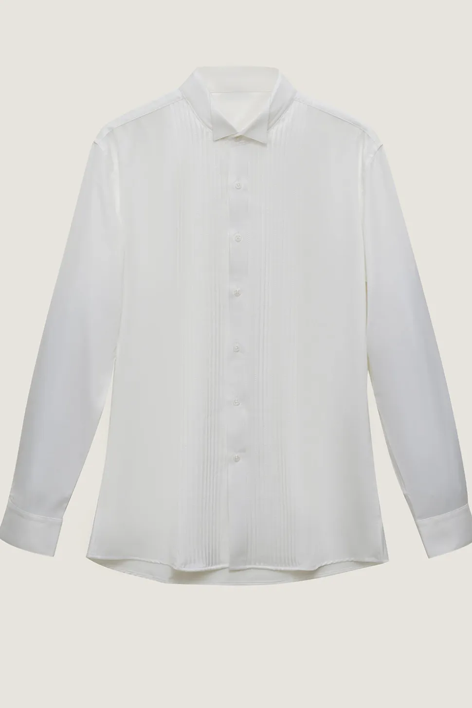 Camisa de terno manga comprida preto