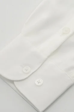 Camisa de terno manga comprida homen branco