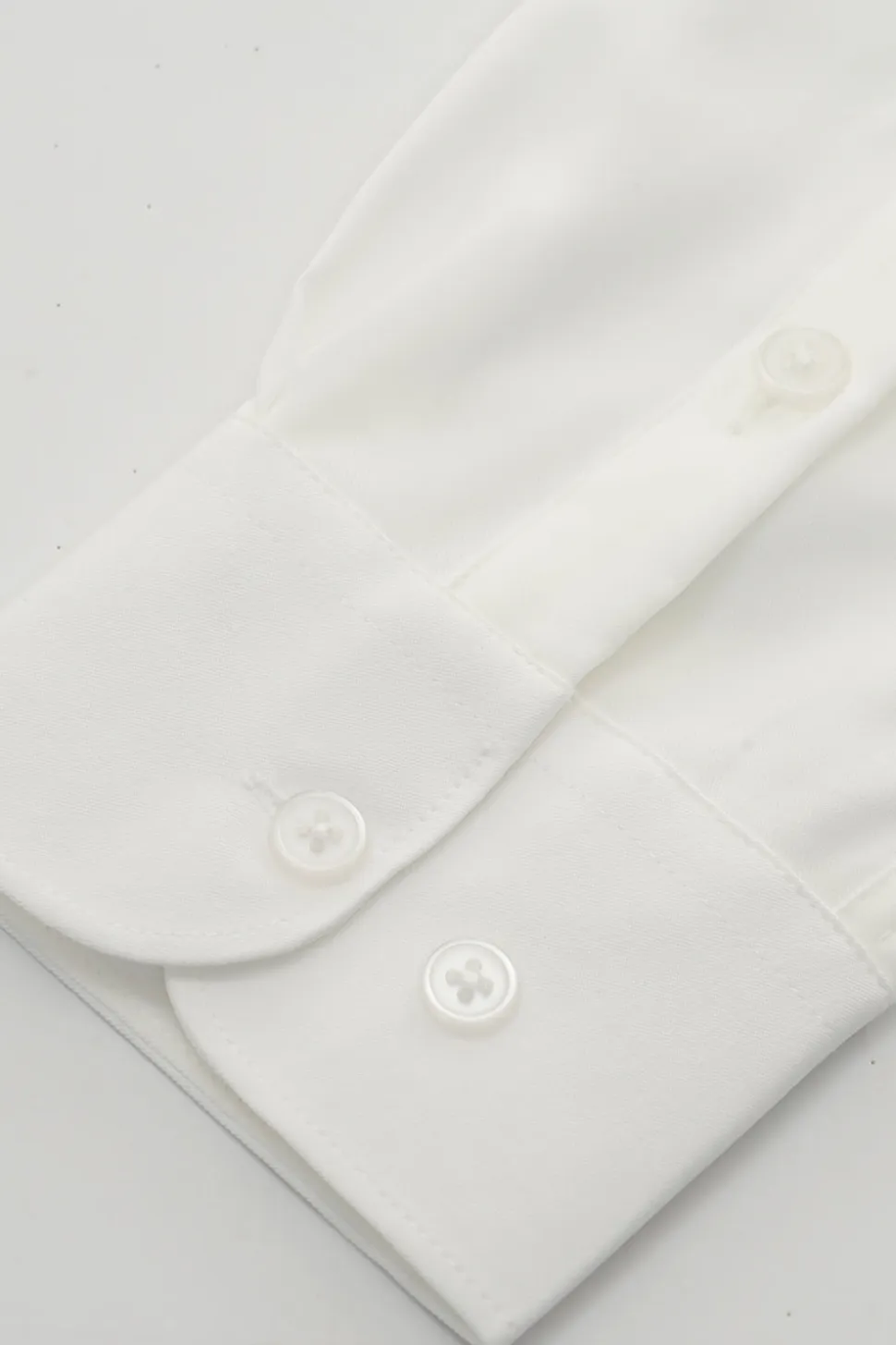 Camisa de terno manga comprida homen branco