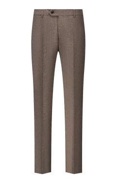 Castanho 3 Peças Terno Masculino Slim Fit Terno Padrinhos