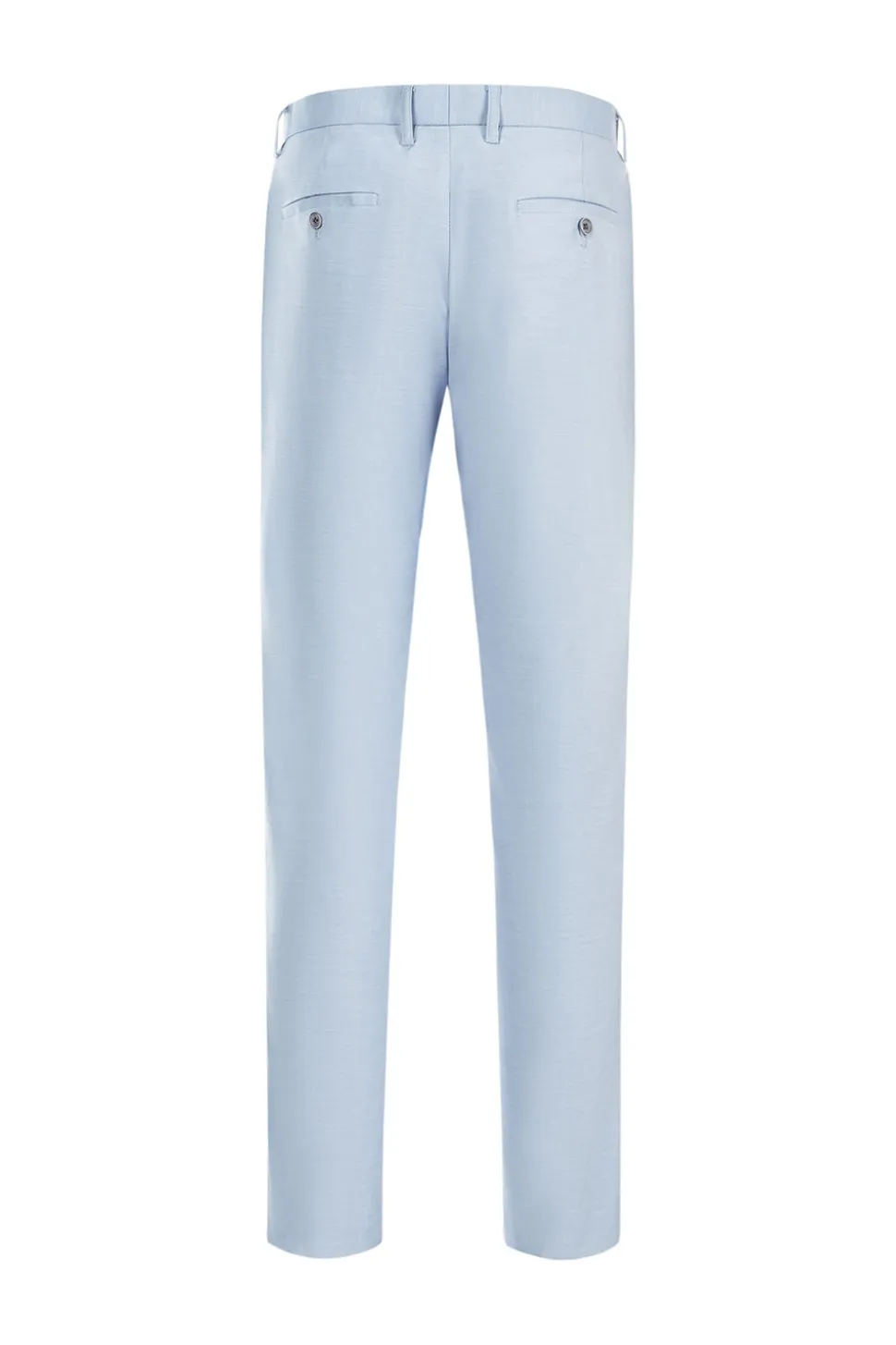Cinza claro Notched Lapela homens 2-peças Prom Party Suits