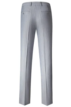 Cinzento 3 Peças Peak Lapel Fatos Masculinos