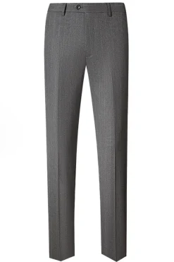Cinzento 2 Peças Pico Lapela Single Peito Masculino Prom Suits