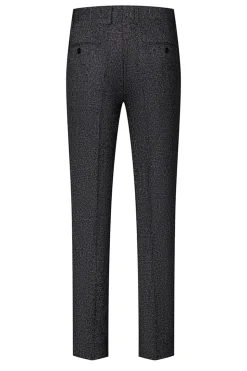 Cinzento Escuro 3 Peças Pico Lapela Slim Fit Fatos de Casamento Masculinos