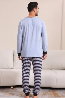 Cinzento Feliz Dia das Bruxas Família Pijama set
