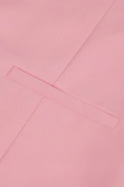 Colete de terno masculino rosa