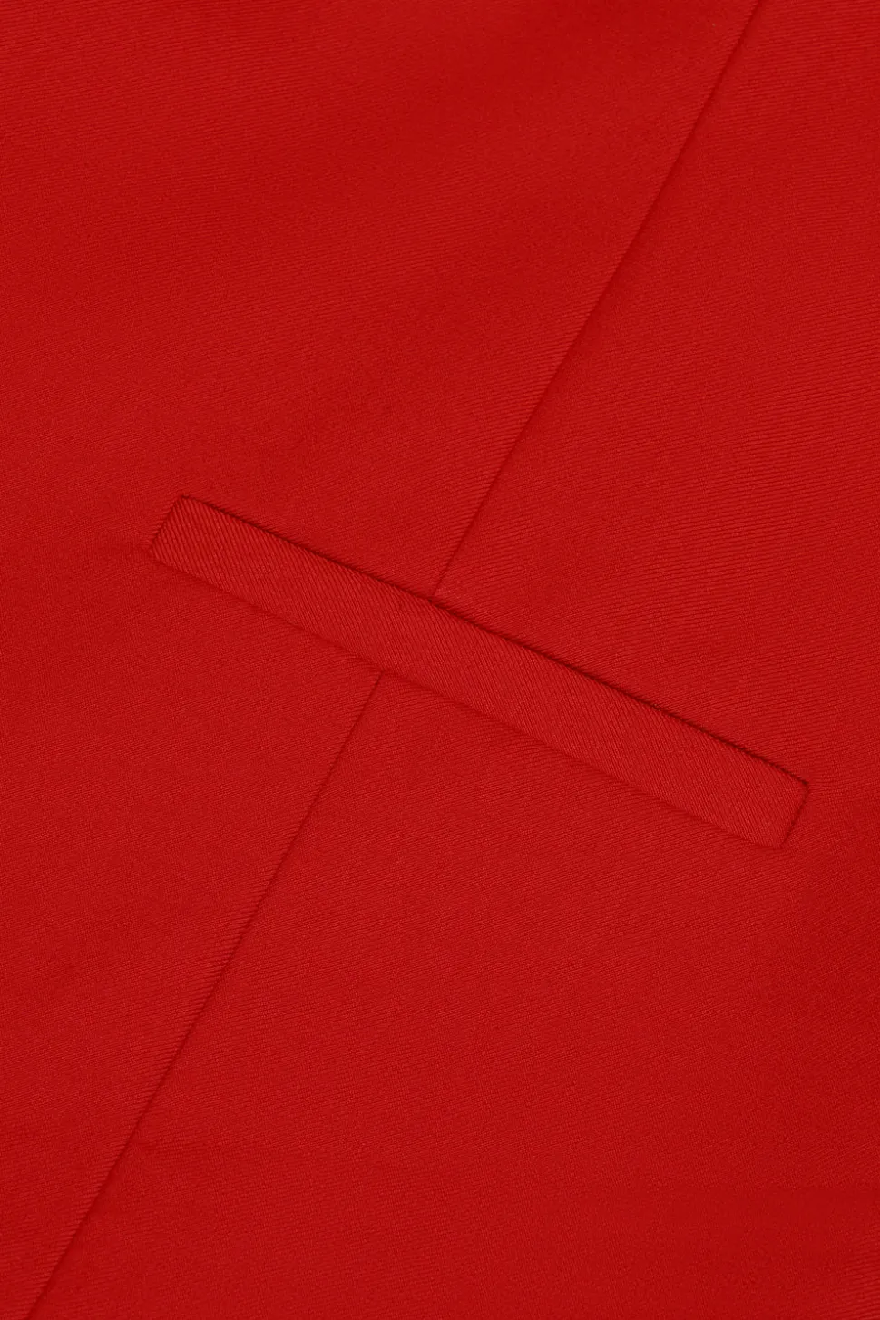 Colete de terno masculino peito único vermelho