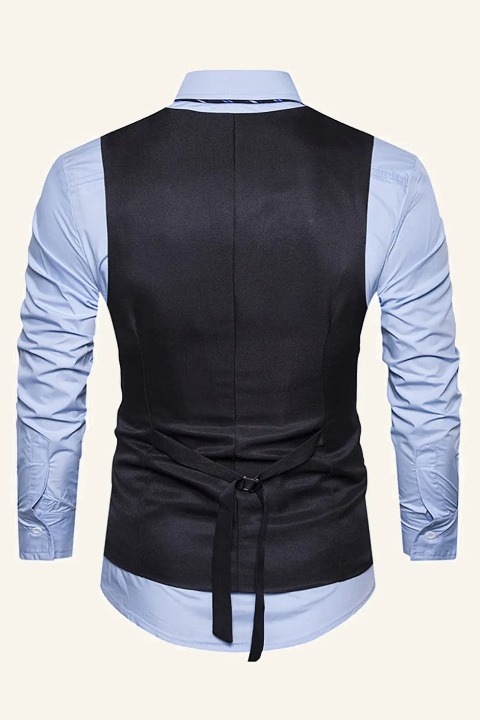 Colete Masculino Preto Peito Único