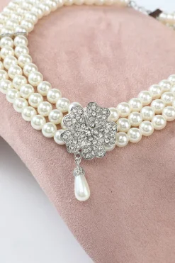 Conjunto de acessórios de 1920 para mulheres