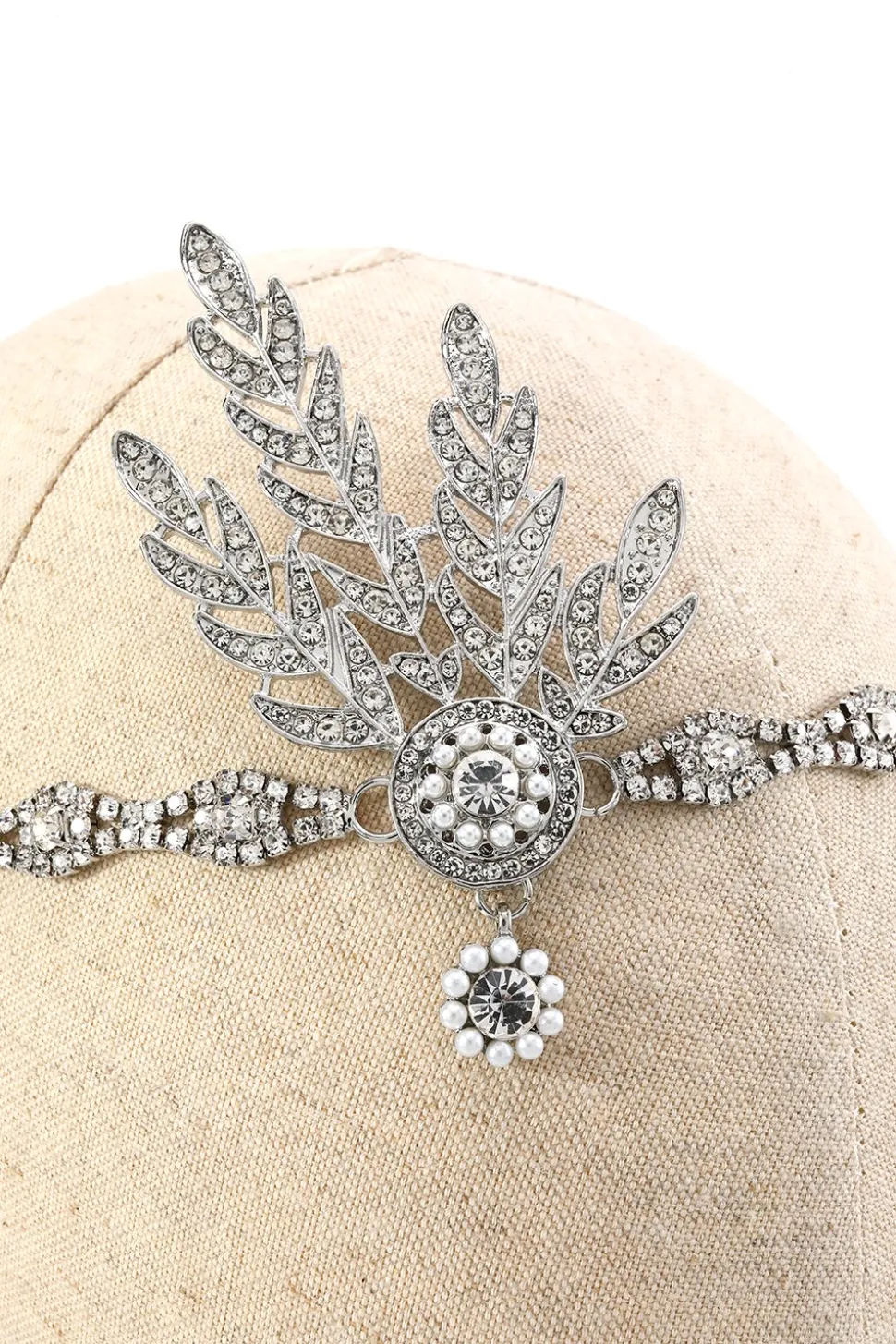 Conjunto de acessórios de 1920 Flapper Golden/Silver