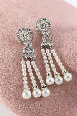 Conjunto de acessórios de 1920 Flapper Golden/Silver