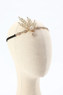 Conjunto de acessórios de 1920 Flapper Golden/Silver