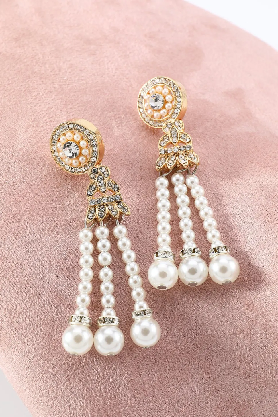 Conjunto de acessórios de 1920 Flapper Golden/Silver