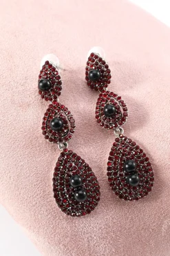 Conjunto de acessórios de traje vermelho de 1920
