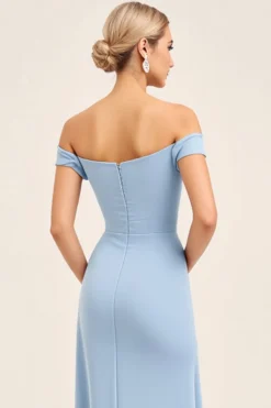 Corar Rosa Sem Ombros Bainha Ruched Longos Vestido Cerimónia