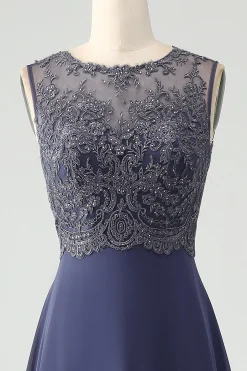 Crepúsculo brilhante uma linha frisada mãe de vestido de noiva com xaile