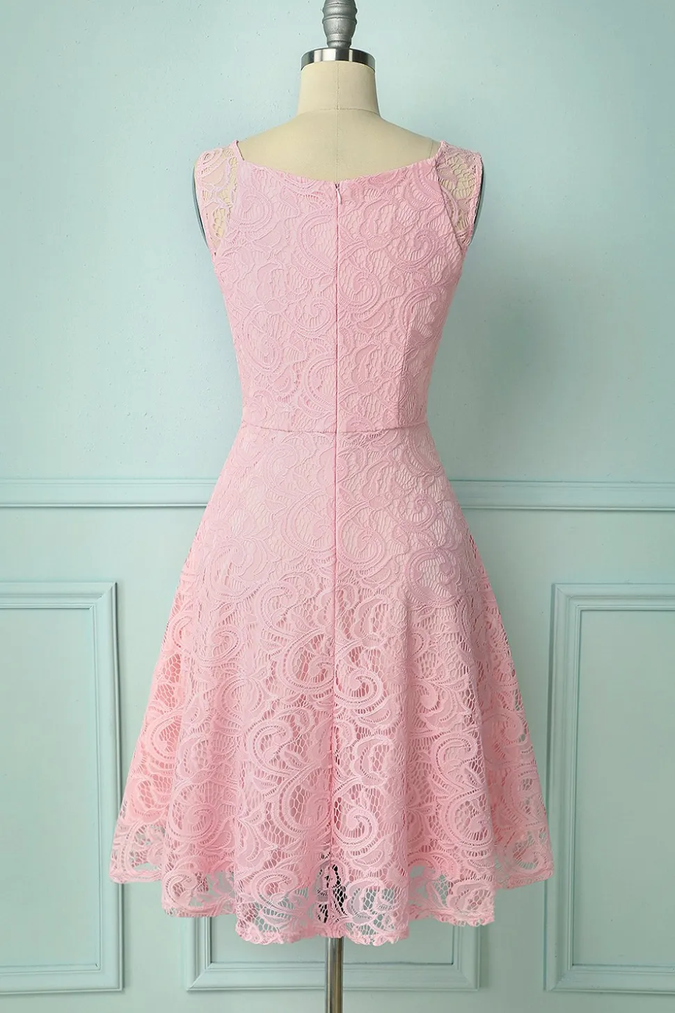 Dama de honra rosa do laço