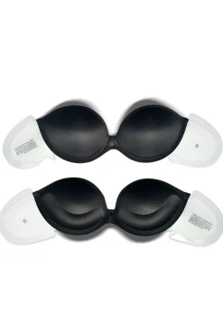 Damasco Mulheres Strapless Invisível Seamless Push Up Bra