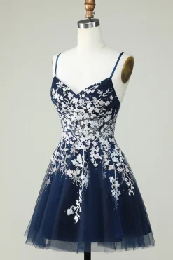 Dusty Sage Esparguete Correias Homecoming Vestido Com Criss Cross Back