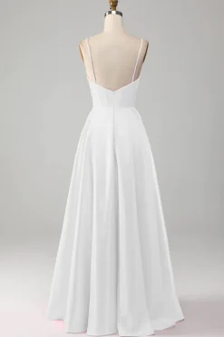 Espartilho branco simples vestido branco pequeno vestido branco