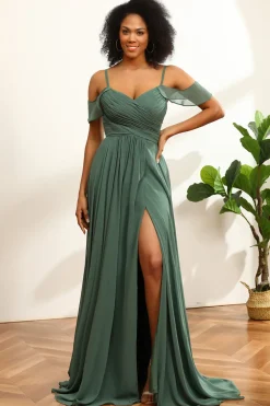 Eucalipto Vestido de Dama de Honra