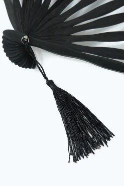 Fã preto dos anos 1920 com franjas