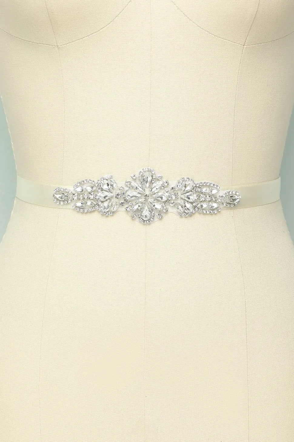 Faixa nupcial de strass