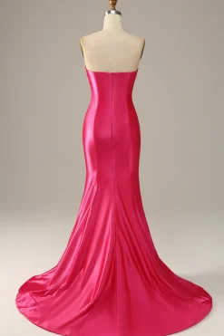 Fuchsia Sereia Vestido de Baile