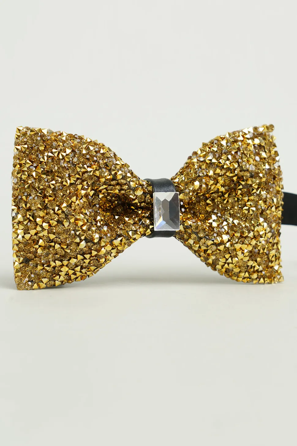 Gravata ajustável de ouro formal Tuxedo Bowtie