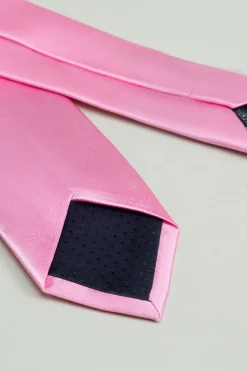 Gravata formal sólida azul para homens