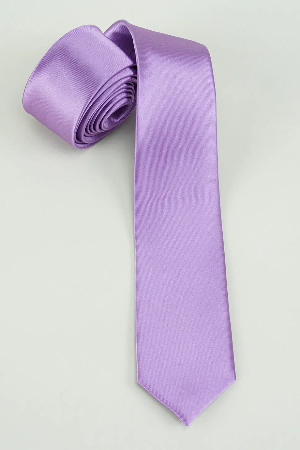 Gravata formal sólida azul para homens
