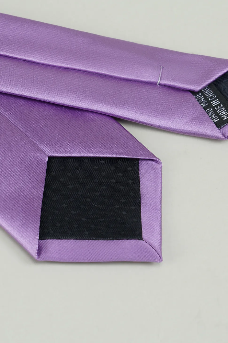 Gravata formal sólida azul para homens