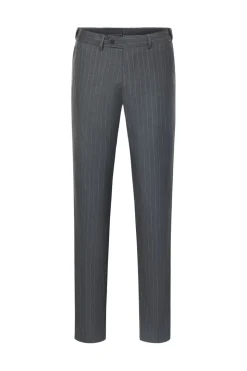 Homens cinza 3-peças entalado lapela slim fit ternos de casamento