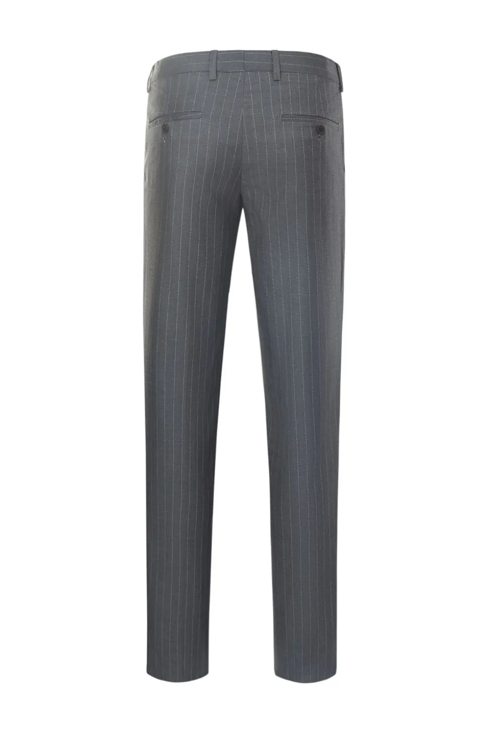 Homens cinza 3-peças entalado lapela slim fit ternos de casamento