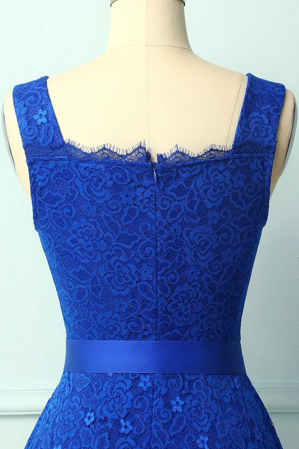 Laço sem mangas azul royal