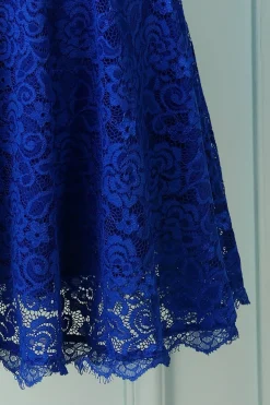 Laço sem mangas azul royal