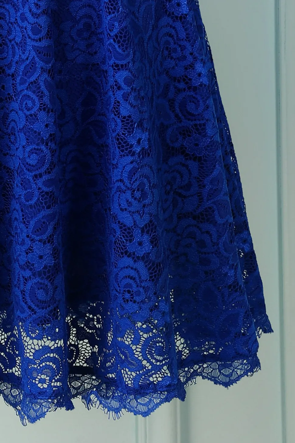 Laço sem mangas azul royal
