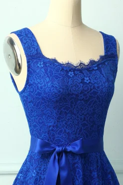 Laço sem mangas azul royal