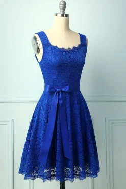 Laço sem mangas azul royal