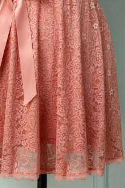 Laço sem mangas rosa