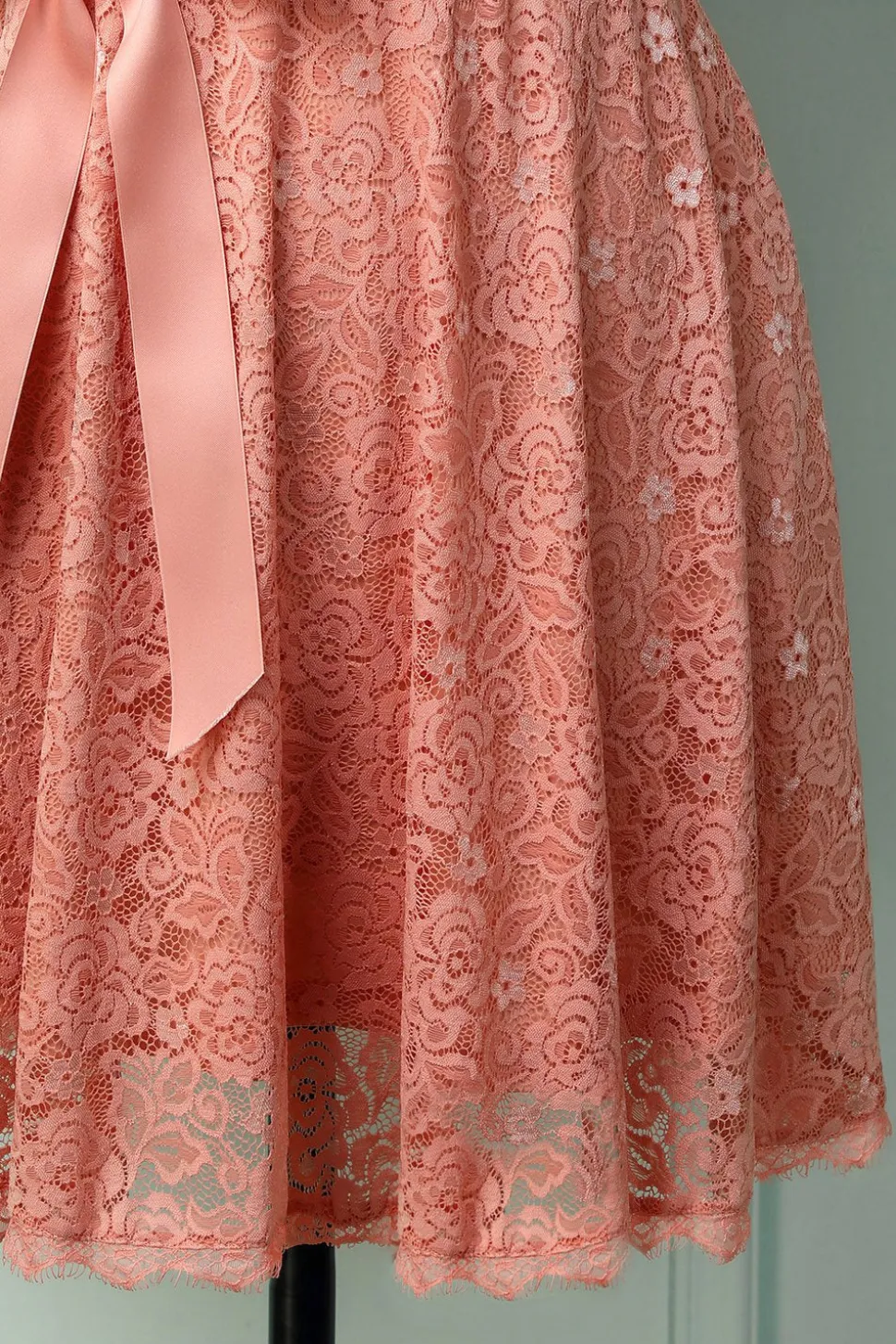 Laço sem mangas rosa