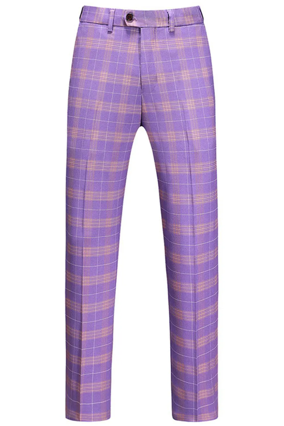 Lapela listrada violeta masculina 3 peças ternos de baile