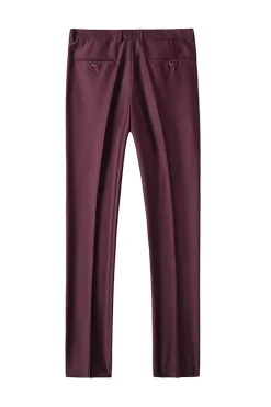 Lapela Notched Dois Botões Fatos de Baile de Formatura Masculino Preto