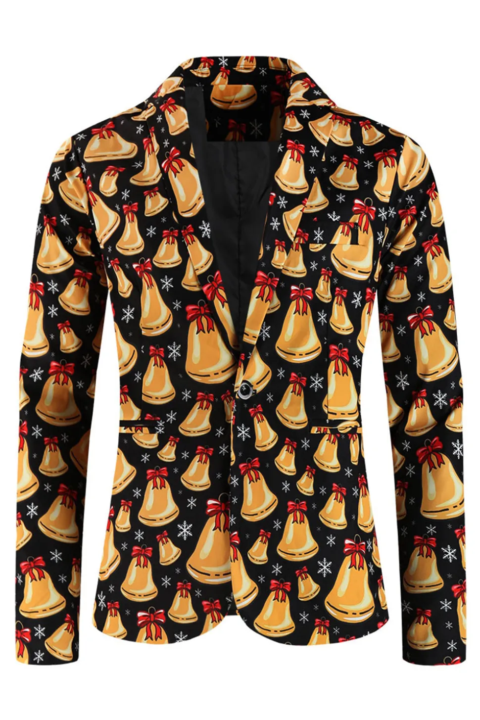 Laranja Fit Natal 3-Piece terno de festa dos homens