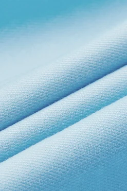 Masculino Azul Claro Notched Lapela Um Botão Blazer de Casamento