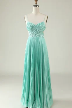 Mint Verde Vestido de Dama de Honor