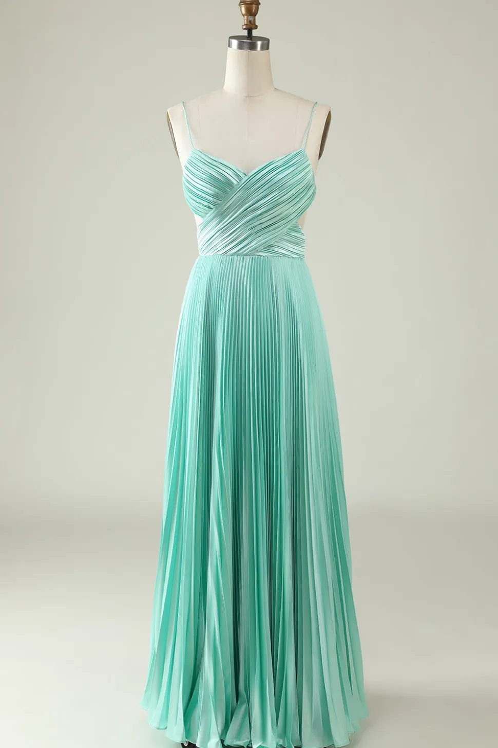 Mint Verde Vestido de Dama de Honor