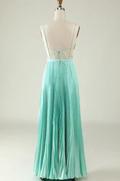 Mint Verde Vestido de Dama de Honor