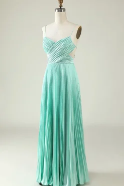 Mint Verde Vestido de Dama de Honor