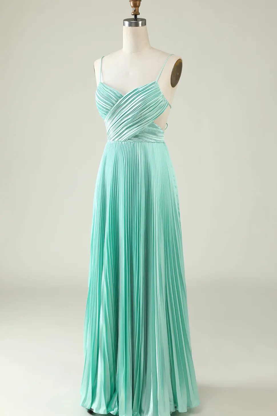 Mint Verde Vestido de Dama de Honor